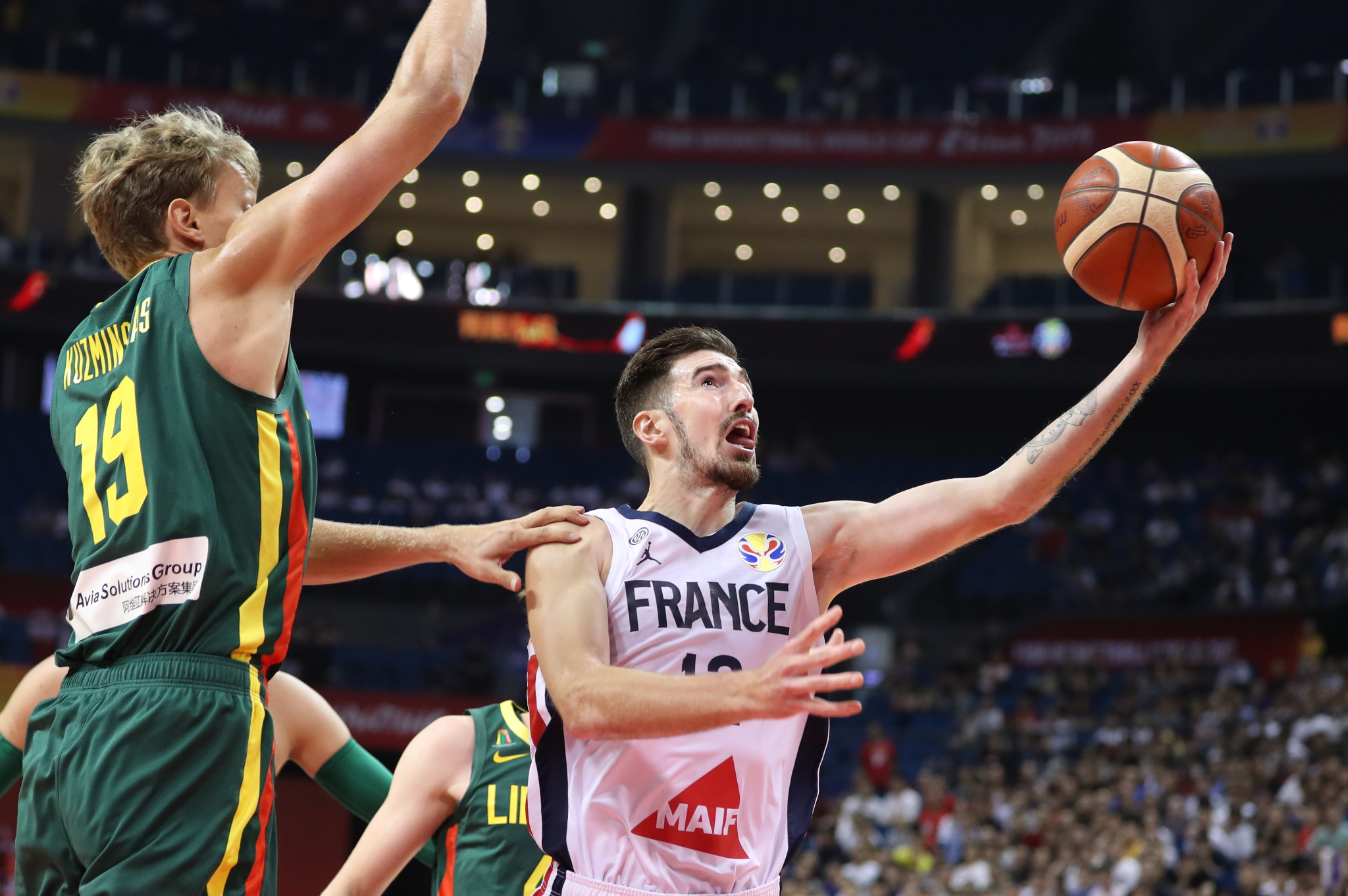 Coupe du monde de basketball 2019 - 2eme Tour - Groupe L - Match France vs Lituanie